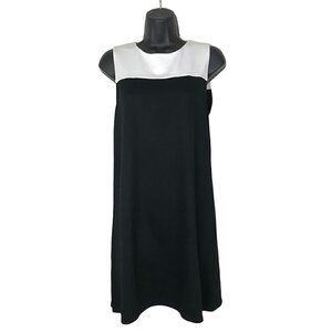 alice + olivia Two Tone Beautiful Black And White  Dress Size S